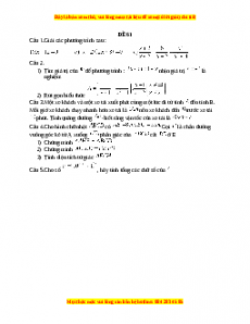 Đề thi giữa kì 2 Toán 8 năm 2023 - Đề 61