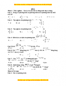 Đề thi giữa kì 2 Toán 8 năm 2023 - Đề 2