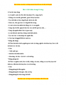 Lý thuyết Công nghệ 7 Cánh diều Bài 4: Giới thiệu chung về rừng