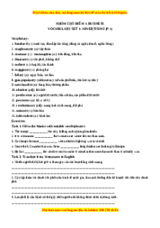 38 chủ điểm từ vựng thiết yếu cho IELTS 7.0+ - Tú Phạm