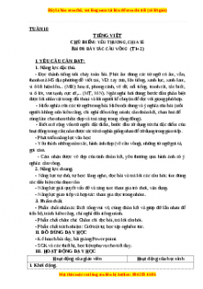 Giáo án Bảy sắc cầu vồng (T1+2) Tiếng việt 3 Cánh diều