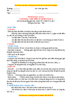 Giáo án Bài 5 Địa lí 7 Kết nối tri thức (2024): Vị trí địa lí. Đặc điểm tự nhiên Châu Á