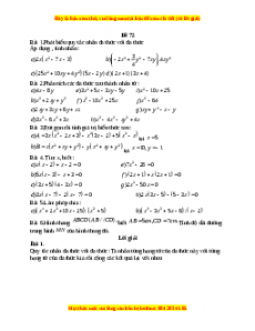 Đề thi giữa kì 1 Toán 8 năm 2023 - Đề 72