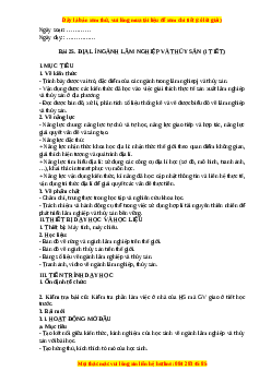 Giáo án Bài 25 Địa lí 10 Kết nối tri thức (2024): Địa lí ngành lâm nghiệp và thủy sản