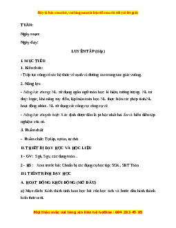 Giáo án Luyện tập trang 77 Toán 9 Học kì 1