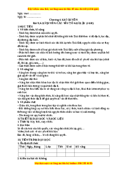 Giáo án Bài 9 Địa lí 10 Kết nối tri thức (2024): Khí quyển. Các yếu tố khí hậu