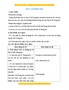 Giáo án Vui trung thu Hoạt động trải nghiệm 2 Kết nối tri thức