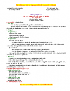 Giáo án Bài 1 Địa lí 7 Cánh diều (2024): Vị trí địa lí, đặc điểm tự nhiên của Châu Âu