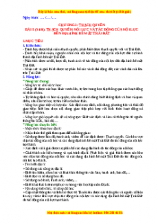 Giáo án Bài 5 Địa lí 10 Cánh Diều (2024): Thạch quyển. Nội lực và tác động của nội lực đến địa hình bề mặt trái đất