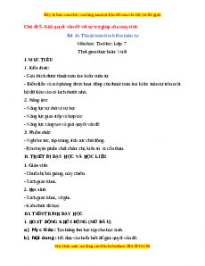 Giáo án Tin học 7 Kết nối tri thức Chủ đề 5 Bài 14 Thuật toán tìm kiếm tuần tự