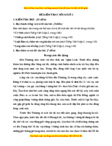 Đề thi cuối kì 2 Tiếng Việt lớp 5 năm 2023 (Đề 2)
