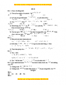 Đề thi giữa kì 1 Toán 8 năm 2023 - Đề 18