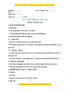 Giáo án Công nghệ 10 Thiết kế Bài 13 (Kết nối tri thức): Biểu diễn quy ước ren