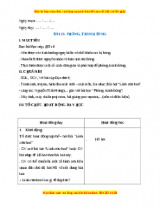 Giáo án Bài 26 Đạo đức 1 Kết nối tri thức: Phòng, tránh bỏng