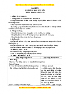 Giáo án Đạo đức 3 Kết nối tri thức Bài 04: Ham học hỏi (Tiết 2)