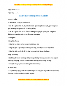 Giáo án Bài tập cuối chương 9 Toán 7 Kết nối tri thức