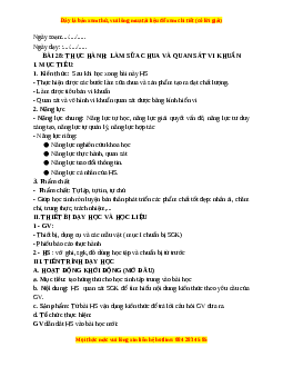 Giáo án Bài 28 KHTN 6 Kết nối tri thức (2024): Thực hành làm sữa chua và quan sát vi khuẩn