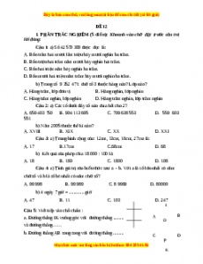 Đề thi Toán lớp 4 cuối kì 1 năm 2022 - 2023 (Đề 12)