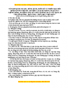 Giáo án TH hàng ngang, dóng hàng, điểm số và triển khai đội hình tập bài TD. Đi theo  vạch kẻ thẳng. Đi hai tay chống hông, đi kiễng gót, đi Vc ngại vật thấp, đi chuyển hướng phải, trái Gdtc 3 Chân trời sáng tạo