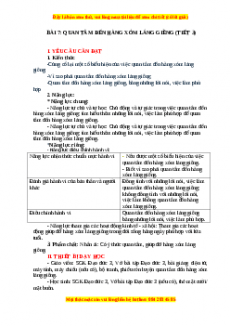 Giáo án Đạo đức 3 Chân trời sáng tạo Bài 7: Quan tâm đến hàng xóm láng giềng (Tiết 3)