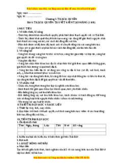 Giáo án Bài 6 Địa lí 10 Kết nối tri thức (2024): Thạch quyển. Thuyết kiến tạo mảng