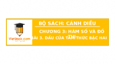 Giáo án powerpoint Dấu của tam thức bậc hai Toán 10 Cánh diều
