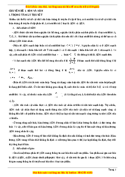 Phương pháp mới giải nhanh bài tập di truyền - Phan Khắc Nghệ