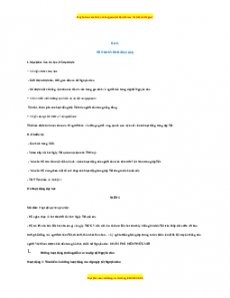 Giáo án TNXH 1 Cánh diều Tết Nguyên đán