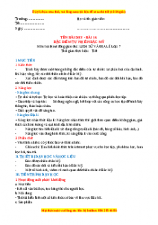 Giáo án Bài 14 Địa lí 7 Kết nối tri thức (2024): Đặc điểm tự nhiên Bắc Mĩ