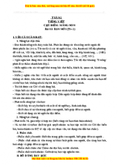 Giáo án Bạn mới (T1+2) Tiếng việt 3 Cánh diều