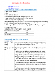 Giáo án Bài 7: Thế giới viễn tưởng (2024) Kết nối tri thức