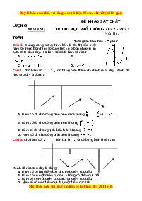 Bộ 10 đề thi thử THPTQG môn Toán năm 2022 - GV Huỳnh Đức Khánh