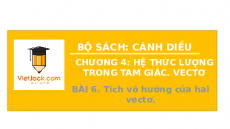 Giáo án powerpoint Tích vô hướng của hai vecto Toán 10 Cánh diều