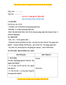 Giáo án Bài 15 Đạo đức 1 Kết nối tri thức: Gọn gàng, ngăn nắp