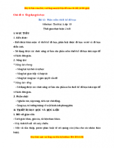 Giáo án Tin học 10 Bài 12 (Kết nối tri thức): Phần mềm thiết kế đồ họa