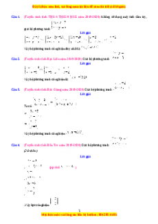 Bộ 3 chuyên đề luyện thi vào 10 môn Toán năm 2023 - Chuyên đề 5: Hệ phương trình