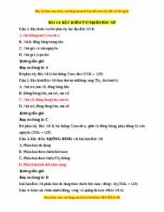 Trắc nghiệm Bài 14: Đặc điểm tự nhiên Bắc Mỹ