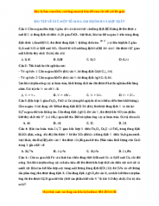 2400 bài tập Vận dụng cao Hóa học từ các đề thi thử năm 2023