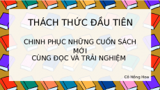 Bài giảng điện tử Chinh phục những cuốn sách mới | Kết nối tri thức Ngữ văn 7