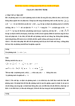 Bộ chinh phục luyện thi vào 10 môn Toán có đáp án