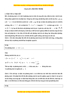 Bộ chinh phục luyện thi vào 10 môn Toán có đáp án