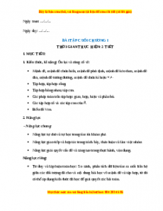Giáo án Bài Tập Cuối Chương 1 Toán 10 Chân trời sáng tạo