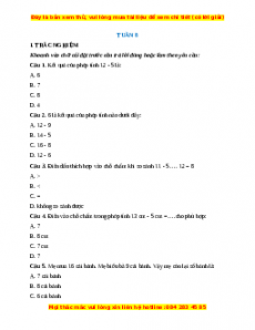 Bài tập cuối tuần Toán lớp 2 Tuần 8 Chân trời sáng tạo (có lời giải)