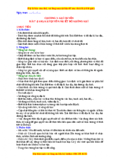 Giáo án Bài 7 Địa lí 10 Cánh Diều (2024): Khí quyển. Nhiệt độ không khí