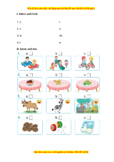 Bộ đề thi cuối kì 2 Tiếng Anh lớp 2 Kết nối tri thức - Đề 3