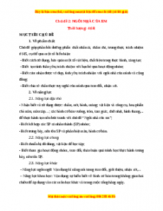 Giáo án Ngôi nhà của em Mĩ thuật 1 Chân trời sáng tạo