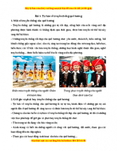 Lý thuyết GDCD 7 Kết nối tri thức (cả năm)