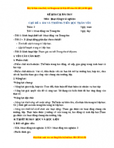 Giáo án HĐTN 3 Tuần 3 Chân trời sáng tạo : Hoạt động vui Trung thu