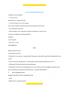 Giáo án TNXH 1 Cánh diều Giữ an toàn cho cơ thể