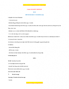 Giáo án TNXH 1 Cánh diều Bầu trời ban ngày, ban đêm